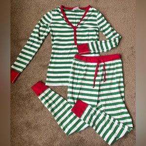 HANNA ANDERSSON HENLEY MATCHING CHRISTMAS PAJAMAS